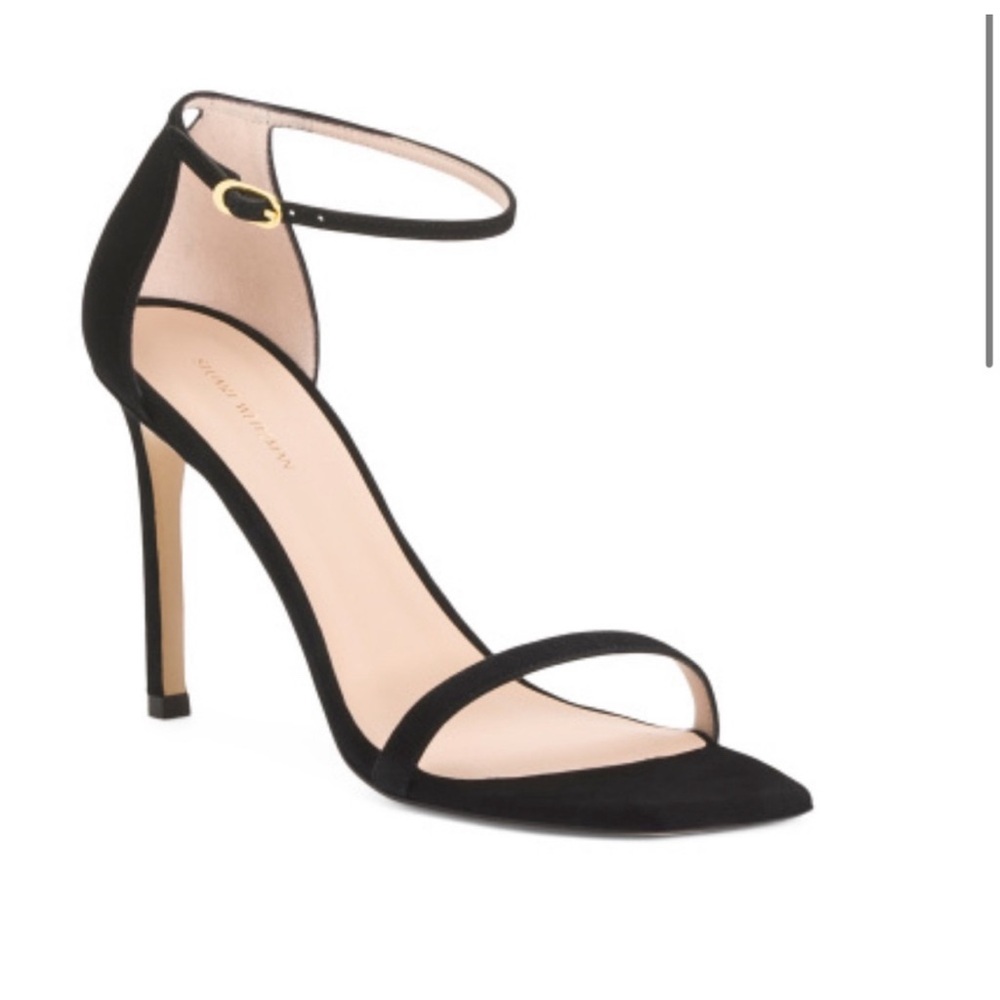 NEW Stuart Weitzman Heels Color Black Size 8 - Picture 3 of 10